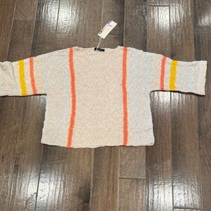 Colorful Striped Women's Sweater